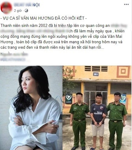 Văn Mai Hương lộ clip sex 