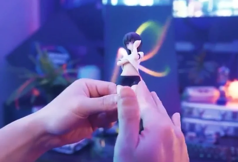 FCD6901 Tưởng tượng chịch em gái mô hình trong game và cái kết